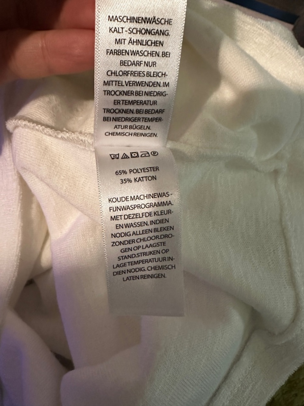 Cynthia Rowley Cream V-Neck Polo TerryClothTop size xL - Picture 13 of 13